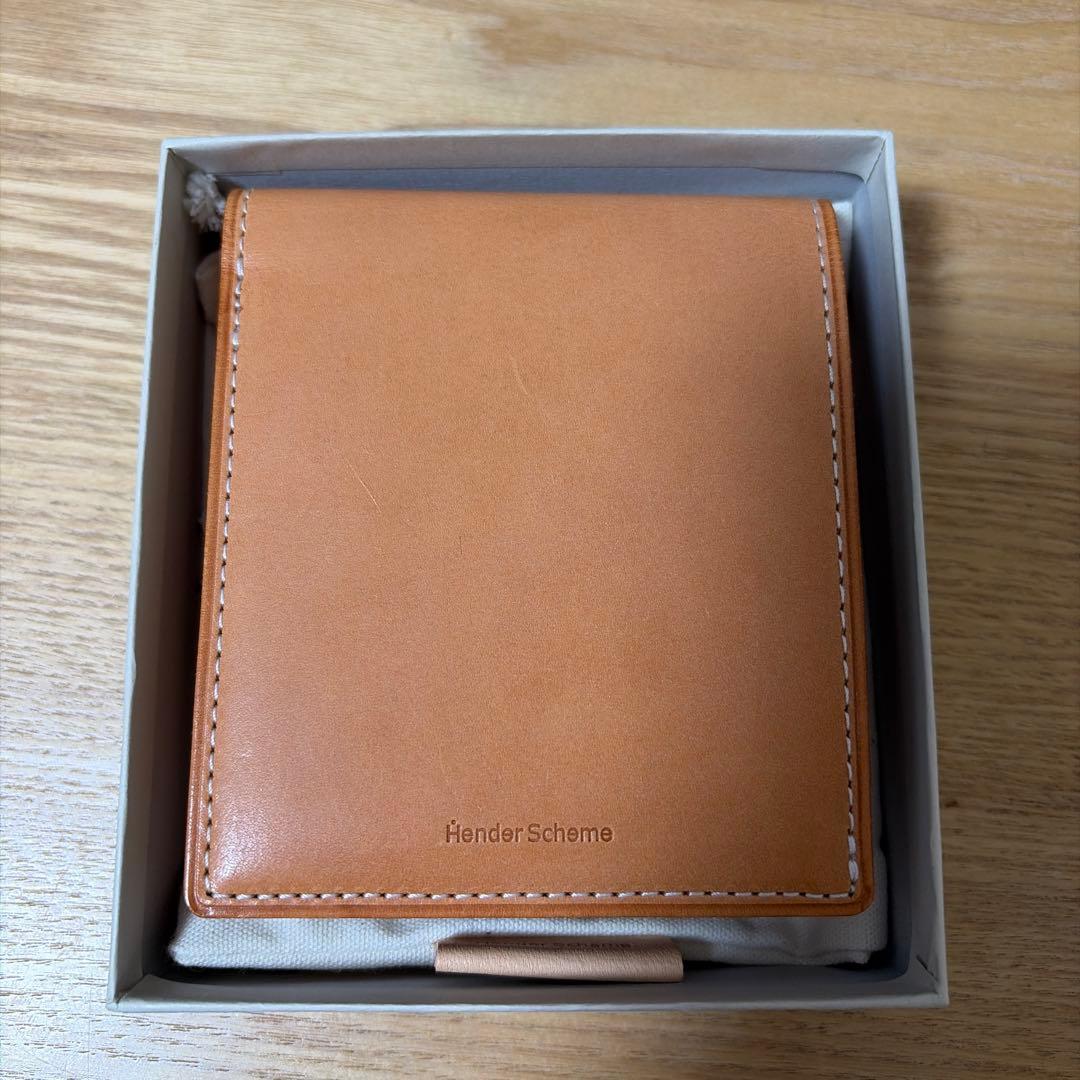 【新品】Hender Scheme half folded wallet