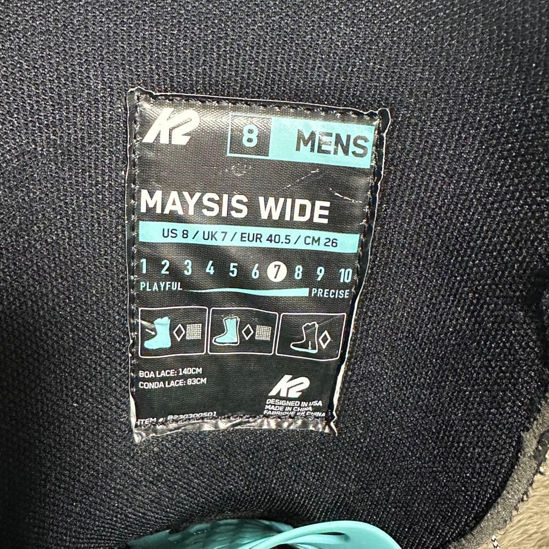 スノーボード K2 MAYSIS WIDE 23-24 26cm
