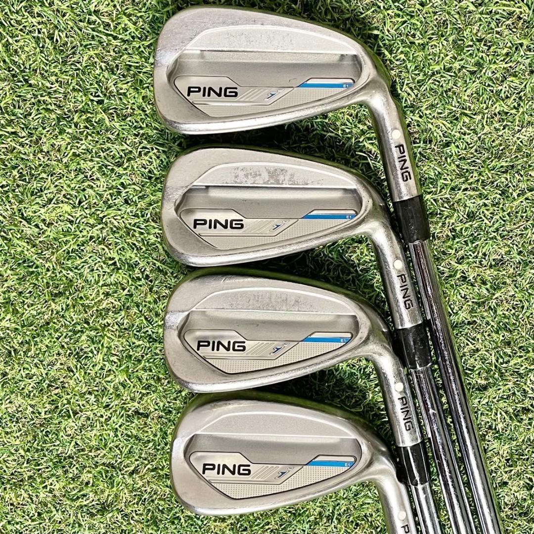 ピン PING i IRON 白ドット アイアンセット 豪華8本 メンズ S 右