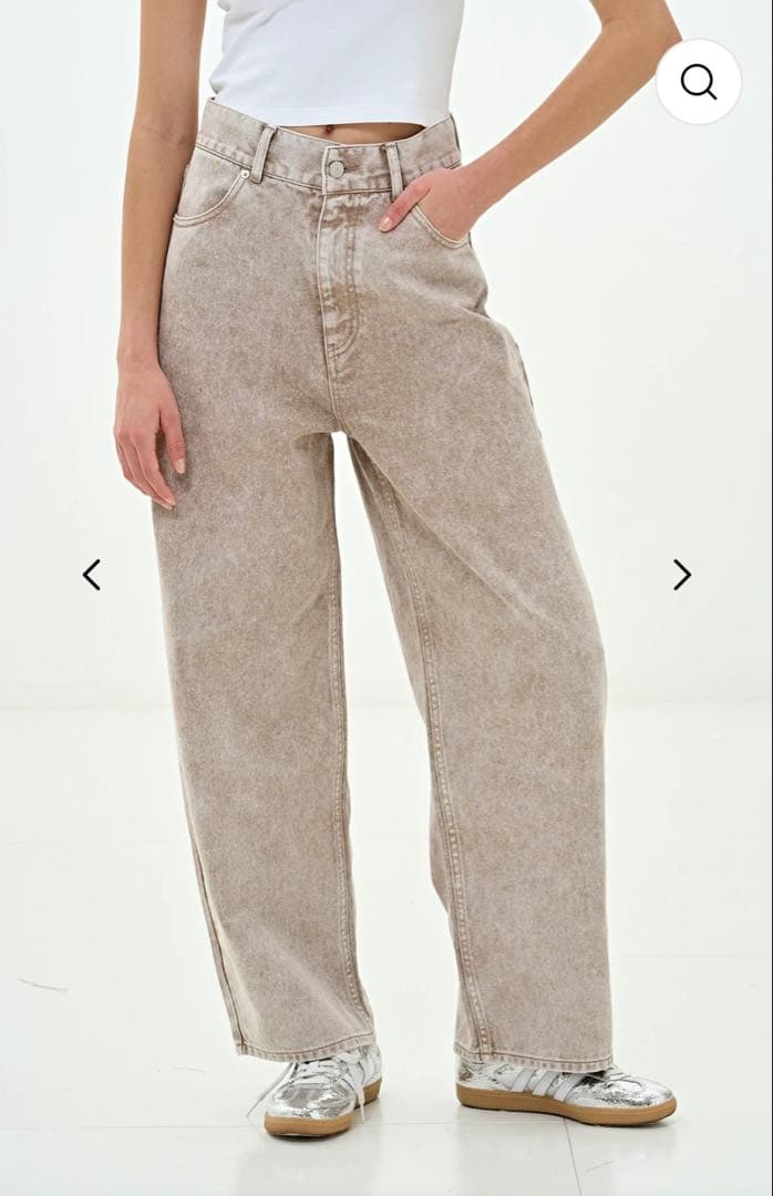 パンツ THETOE/Olympia Denim Pants/brown/S