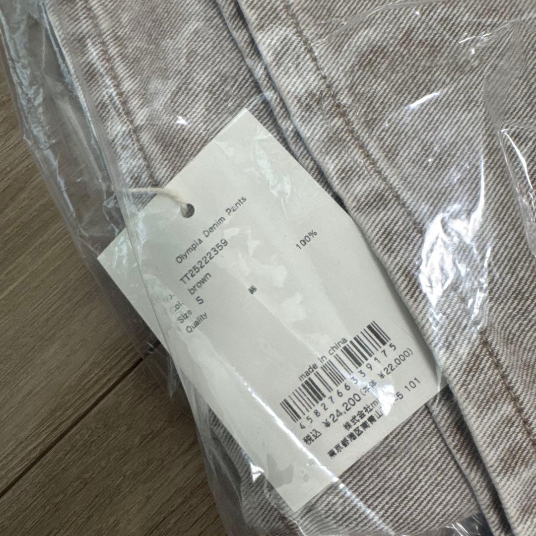 パンツ THETOE/Olympia Denim Pants/brown/S