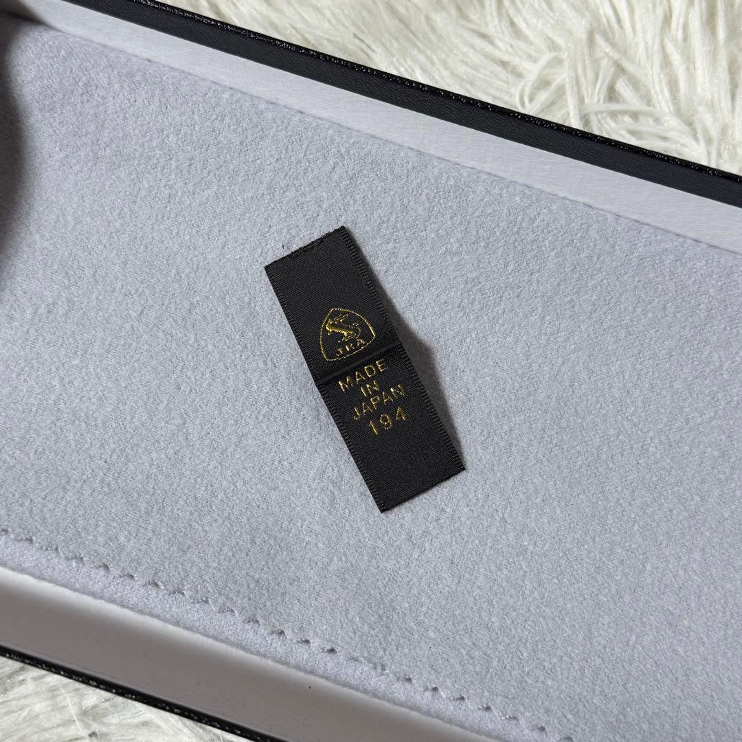 ⭐️美品⭐️　池田工芸　JRA クロコダイル　ポロサス　ゴールドパイソン　黒