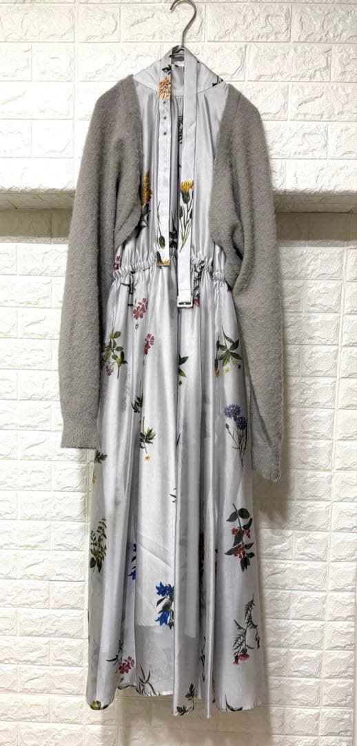 スナイデル Sustainableフラワーモチーフワンピース×ボレロセット