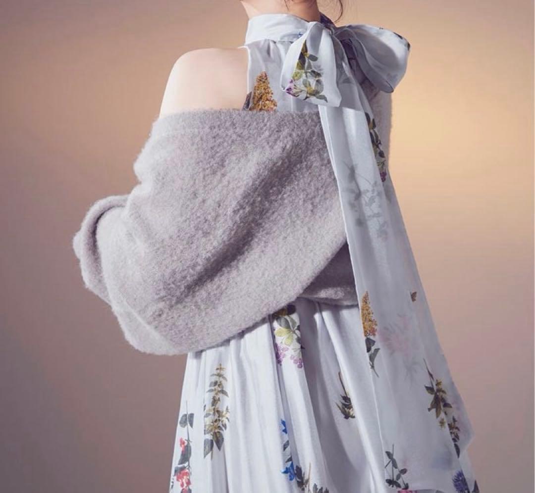 スナイデル Sustainableフラワーモチーフワンピース×ボレロセット