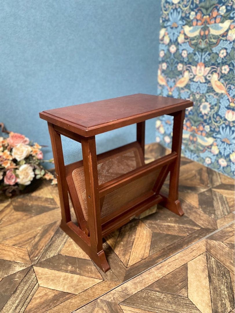 yuki ＊マルニ マガジンラック 地中海シリーズ サイドテーブル