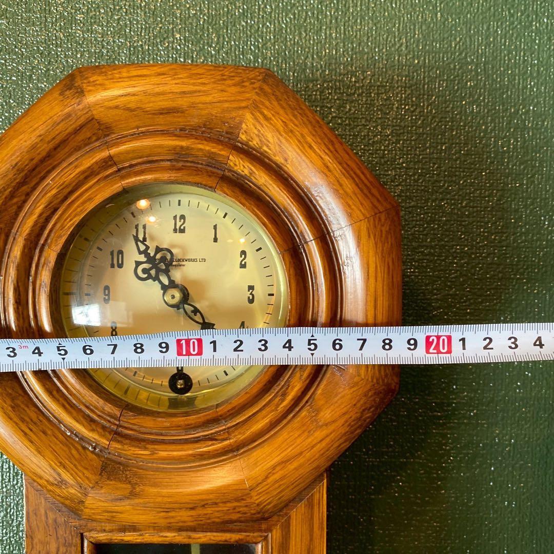 希少 柱時計 掛け時計 REGULATOR アンティーク 昭和レトロ インテリア
