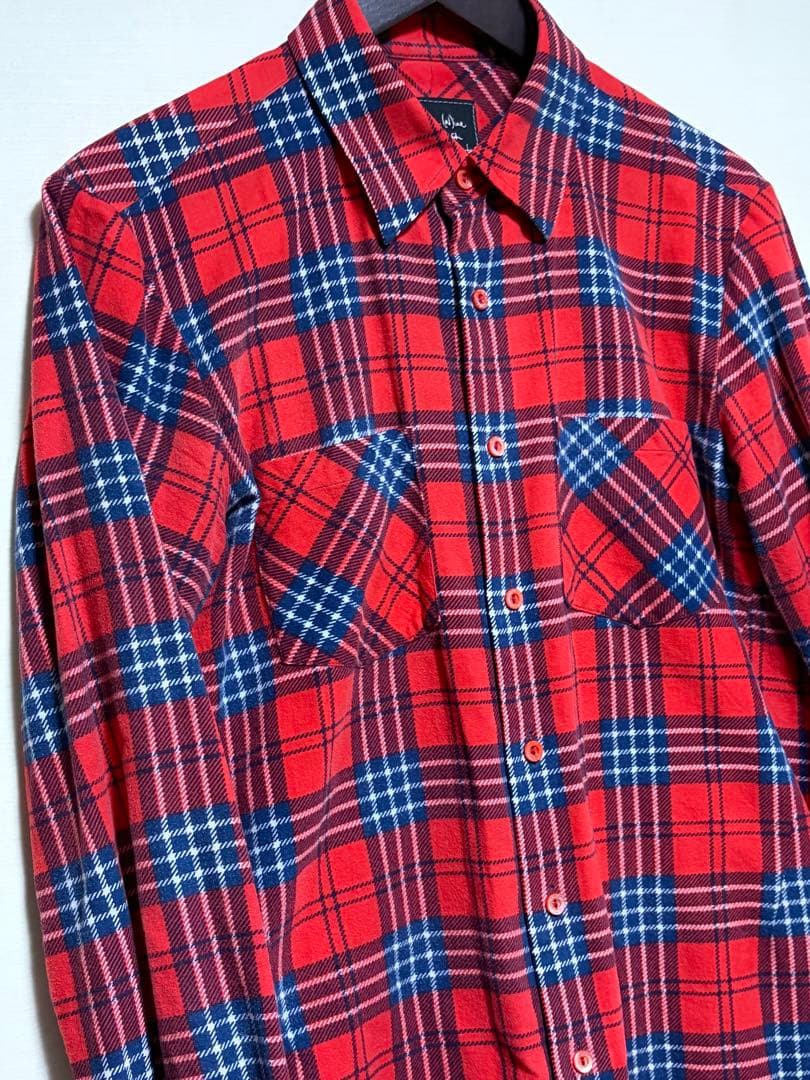 ナンバーナイン　ガンズ期　ネルシャツ　サイズ２　Archive