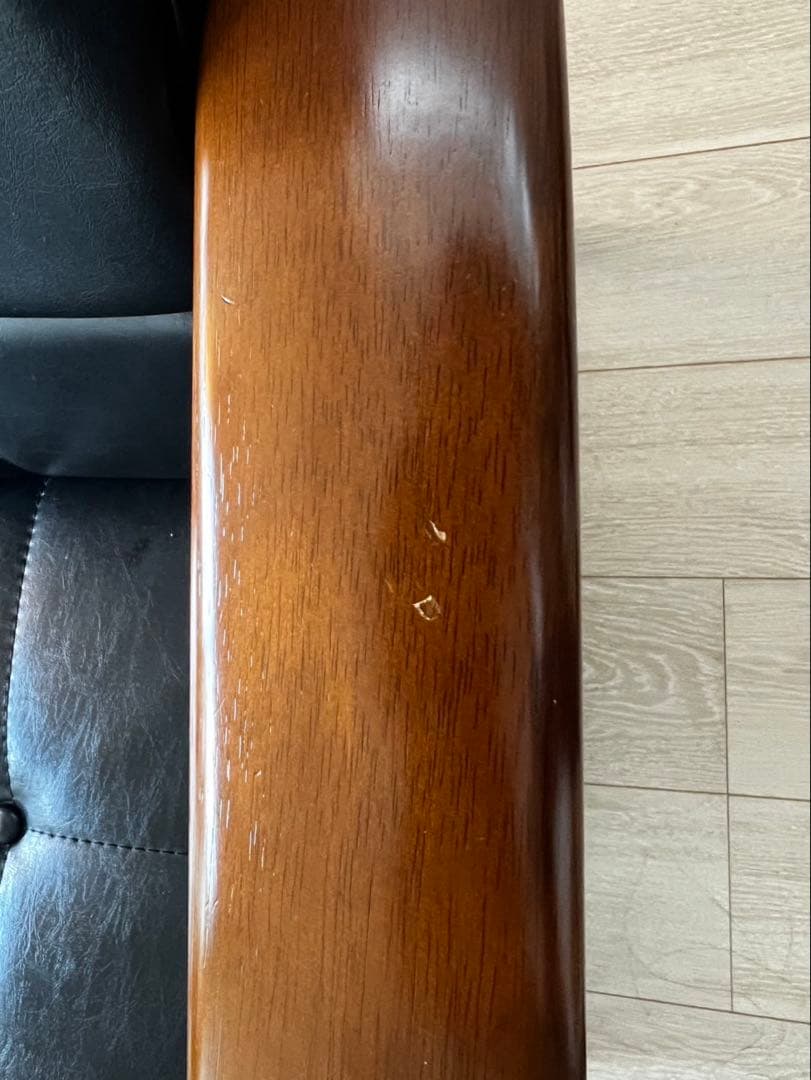 美品⭐︎カリモク60 Kチェア 2シーター ウォールナット スタンダード ブラック