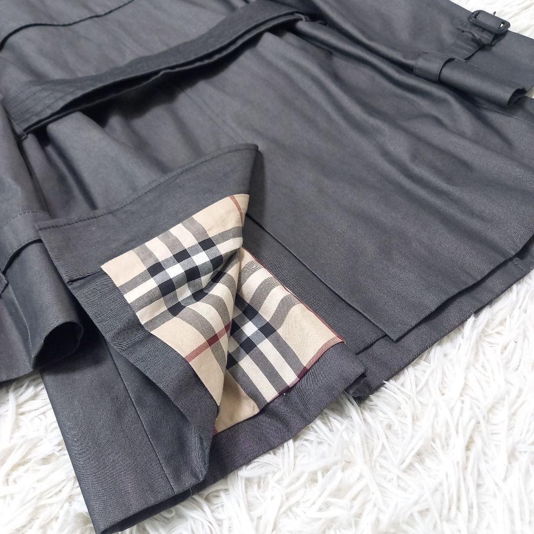 ●良品●　BURBERRY　ノバチェック　トレンチ　スプリングコート　ベルト