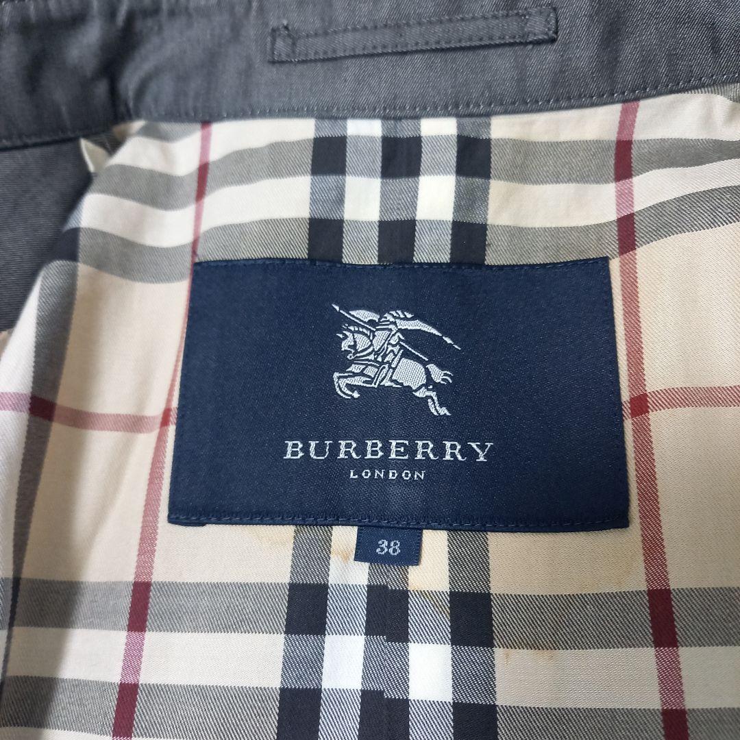●良品●　BURBERRY　ノバチェック　トレンチ　スプリングコート　ベルト
