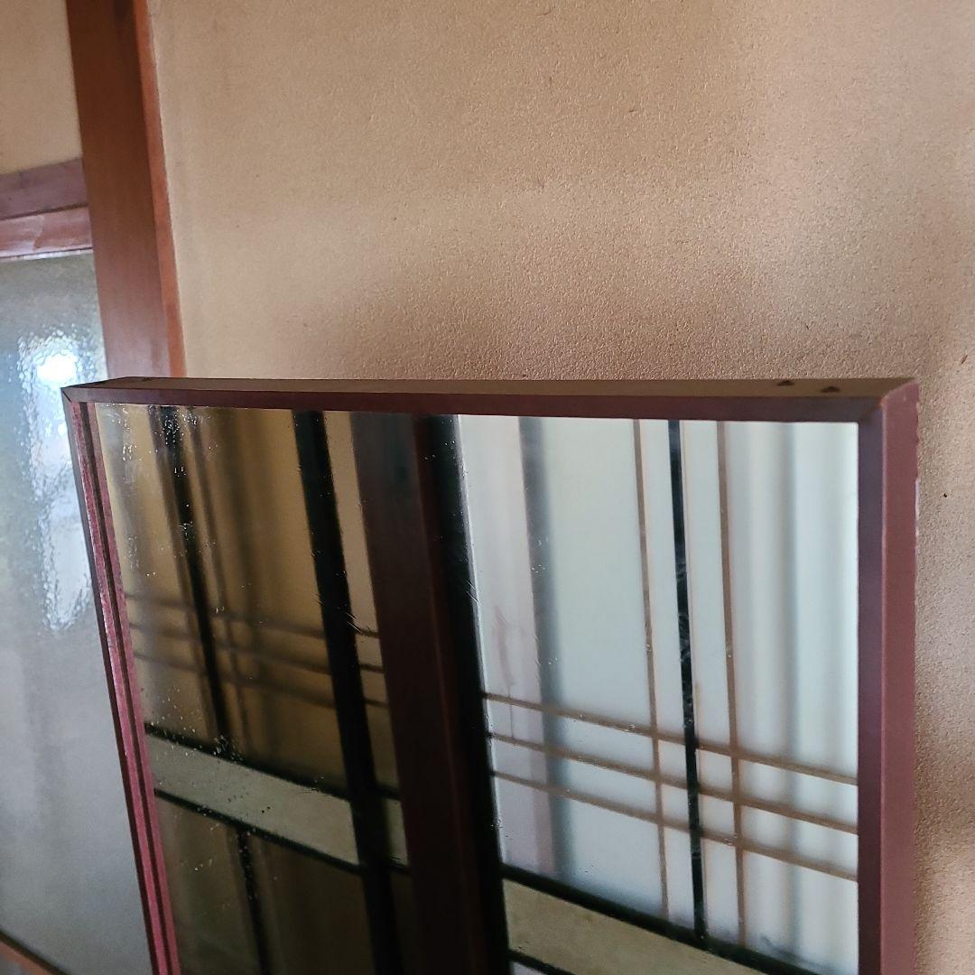 【在庫整理価格】昭和レトロ　鎌倉彫り　姿見　鏡台