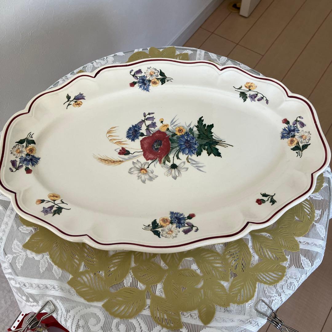 （希少）アグレスト　オーバル皿　サルグミンヌ