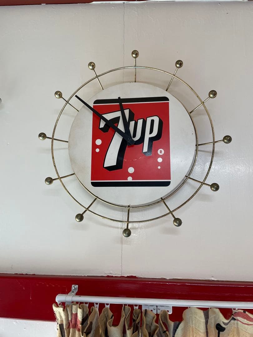ヴィンテージ 7up ウォールクロック 50's ロカビリー