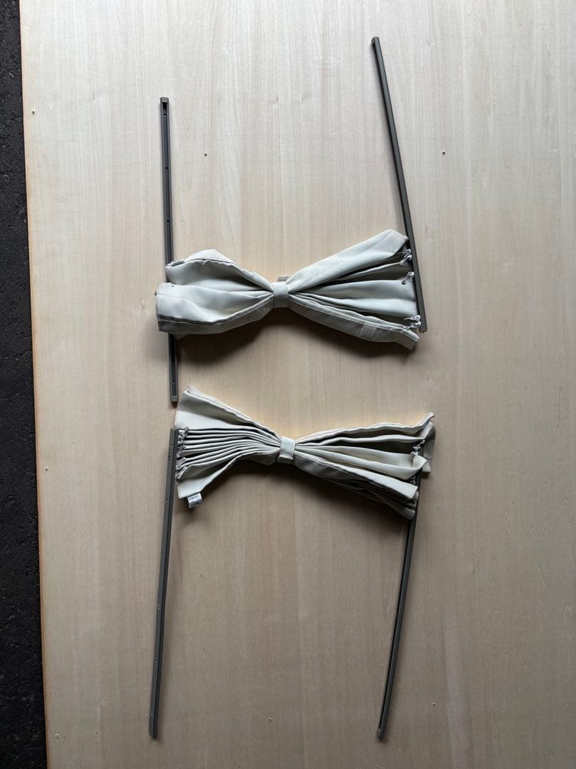 プチプチ　三菱デリカd5専用純正車内カーテン サンシェード