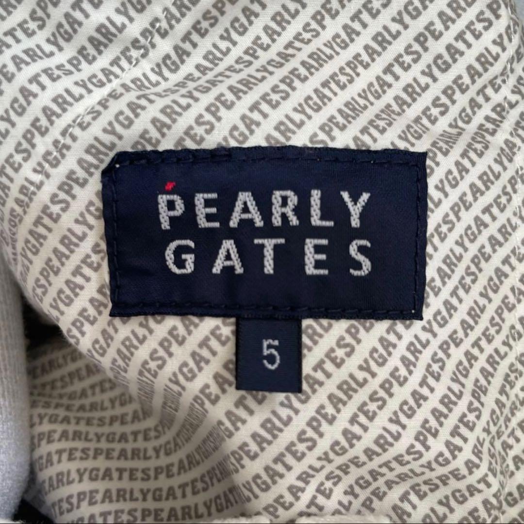 パーリーゲイツ パンツ　白　ホワイト　5 暖パン　秋冬　裏地付き　ストレッチ