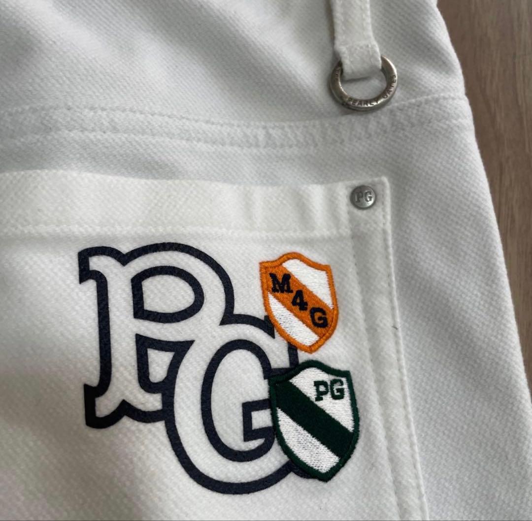 パーリーゲイツ パンツ　白　ホワイト　5 暖パン　秋冬　裏地付き　ストレッチ