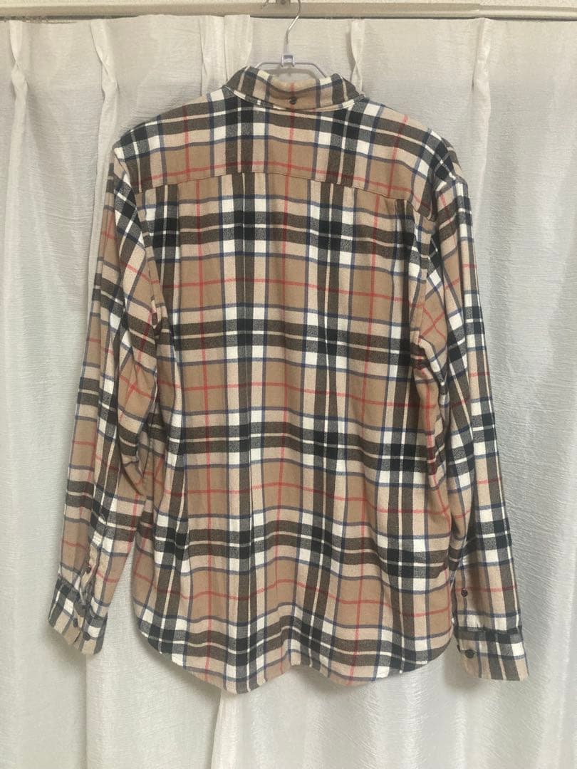 トップス supreme flannel tartan shirt