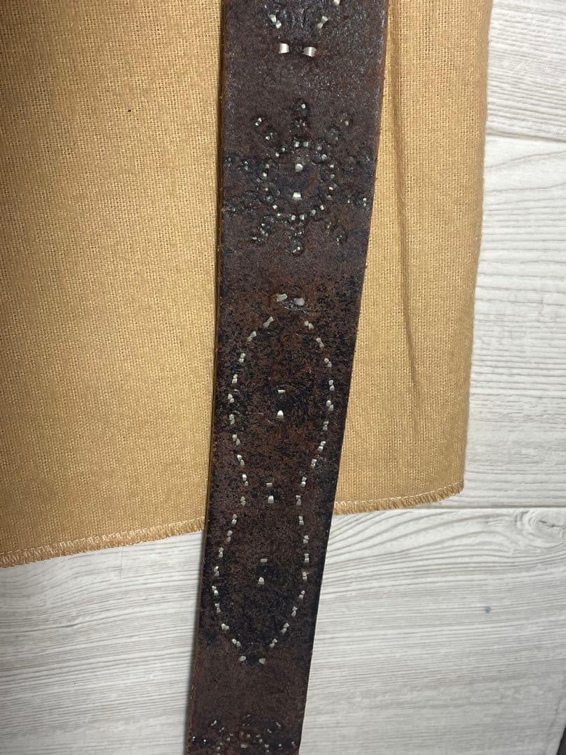 HTC オーバーレイピーナッツベルト スティングレイ ブラックストーン 茶芯