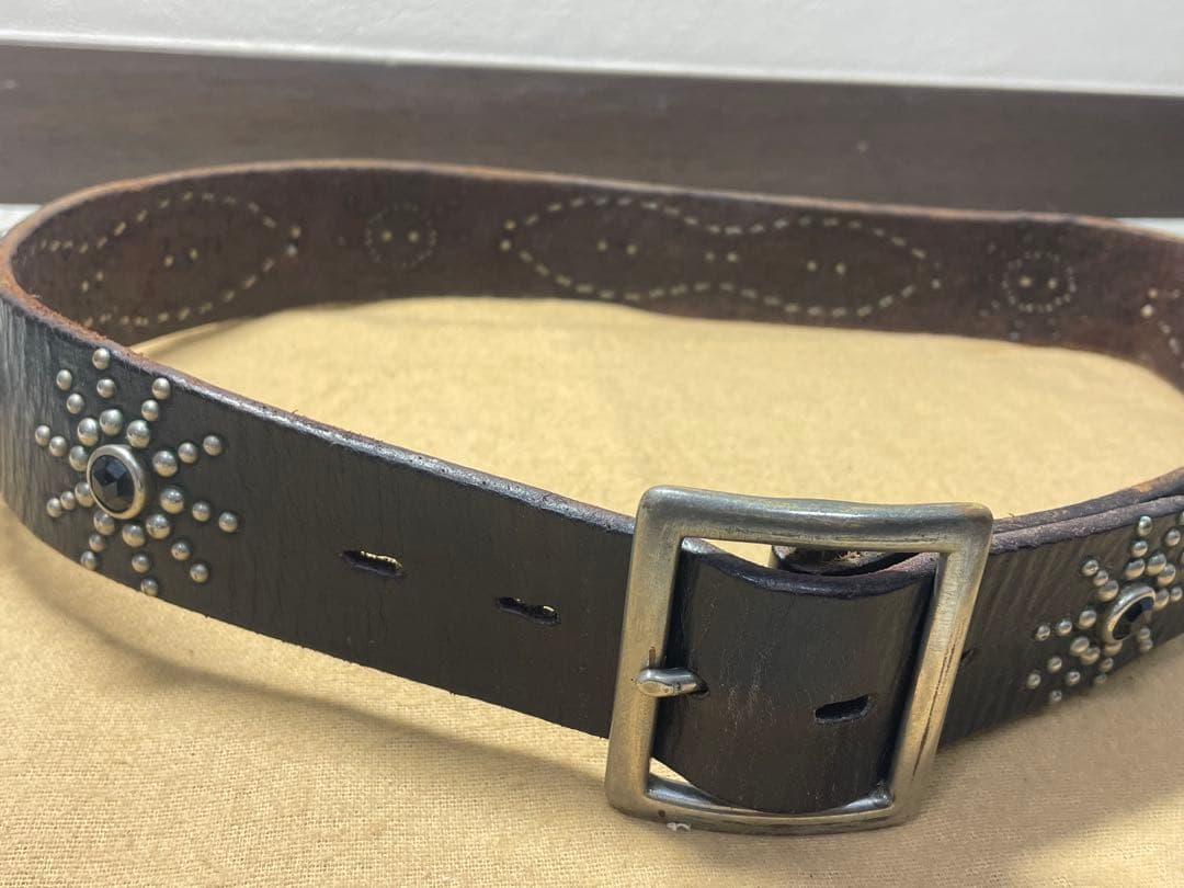 HTC オーバーレイピーナッツベルト スティングレイ ブラックストーン 茶芯