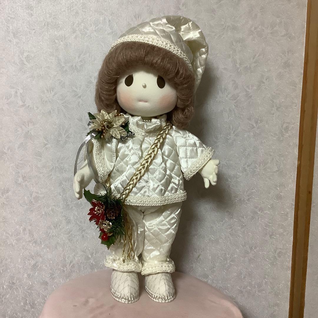 米山京子風　ハンドメイド　ドール 手づくり　人形　クリスマス　サンタクロース