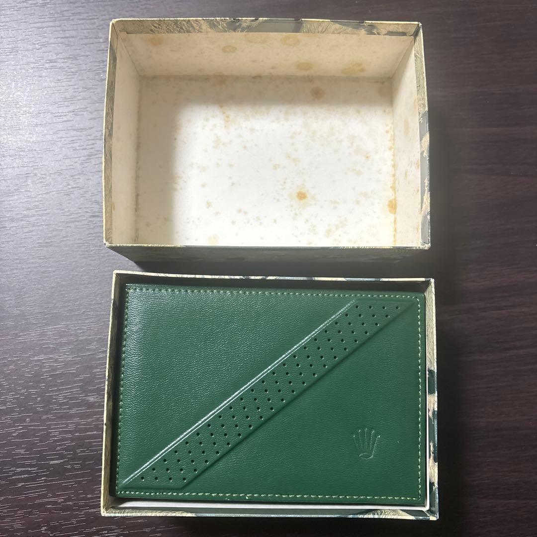 ロレックス 純正 箱 GMTマスター 68.00.06 緑 斜めライン