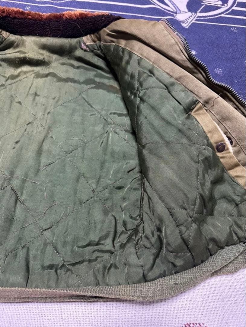 希少　40s us.army b-15 米軍実物　フライトジャケット　ミリタリー