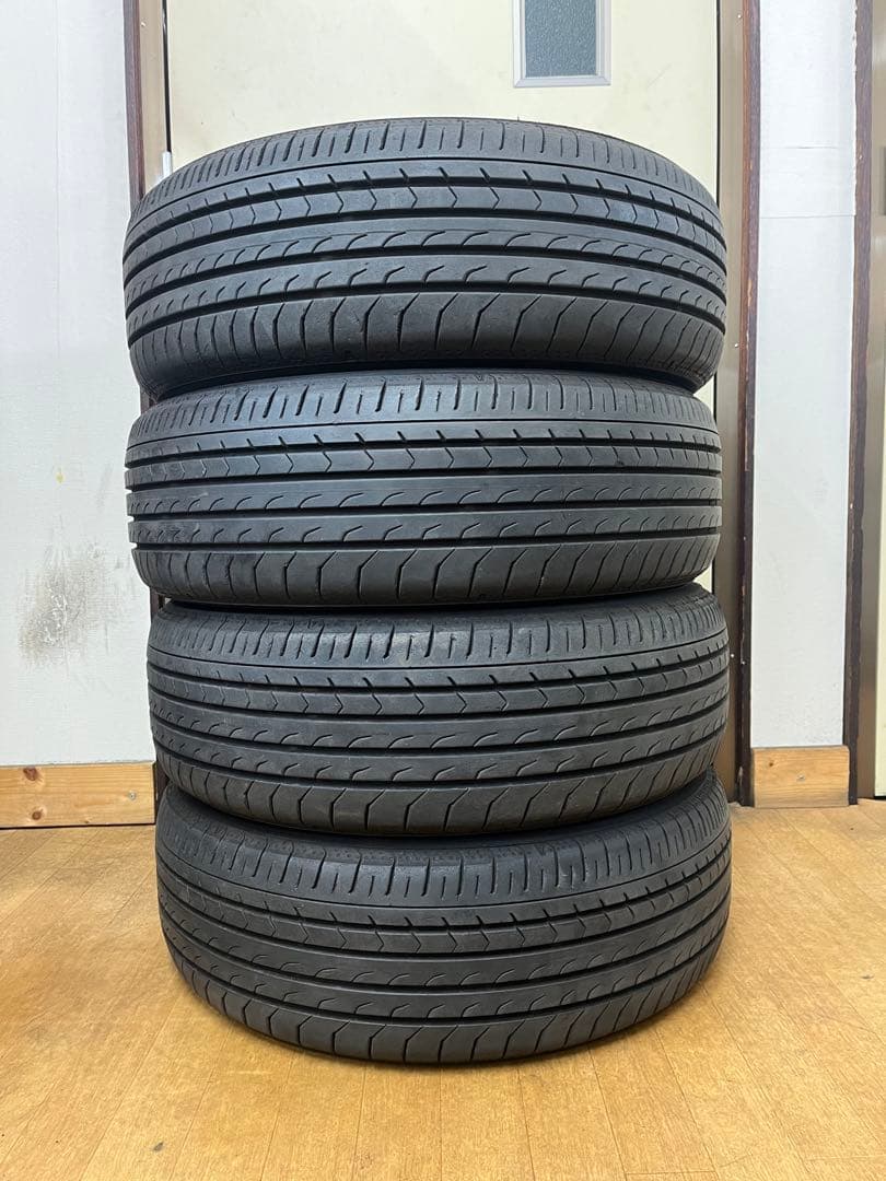期2024年製 ヨコハマ 中古夏タイヤ 185/60R15 4本セット アクア等