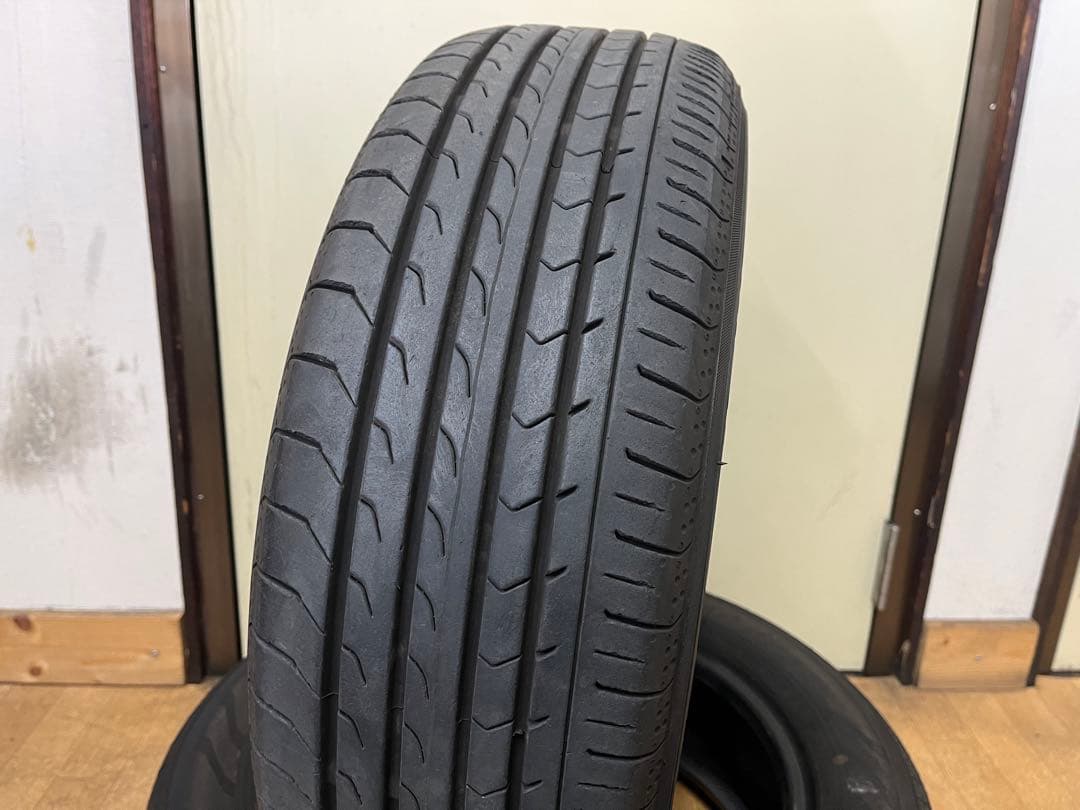 期2024年製 ヨコハマ 中古夏タイヤ 185/60R15 4本セット アクア等