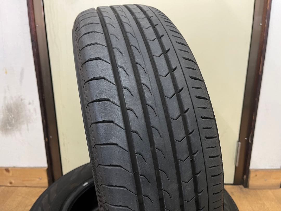 期2024年製 ヨコハマ 中古夏タイヤ 185/60R15 4本セット アクア等