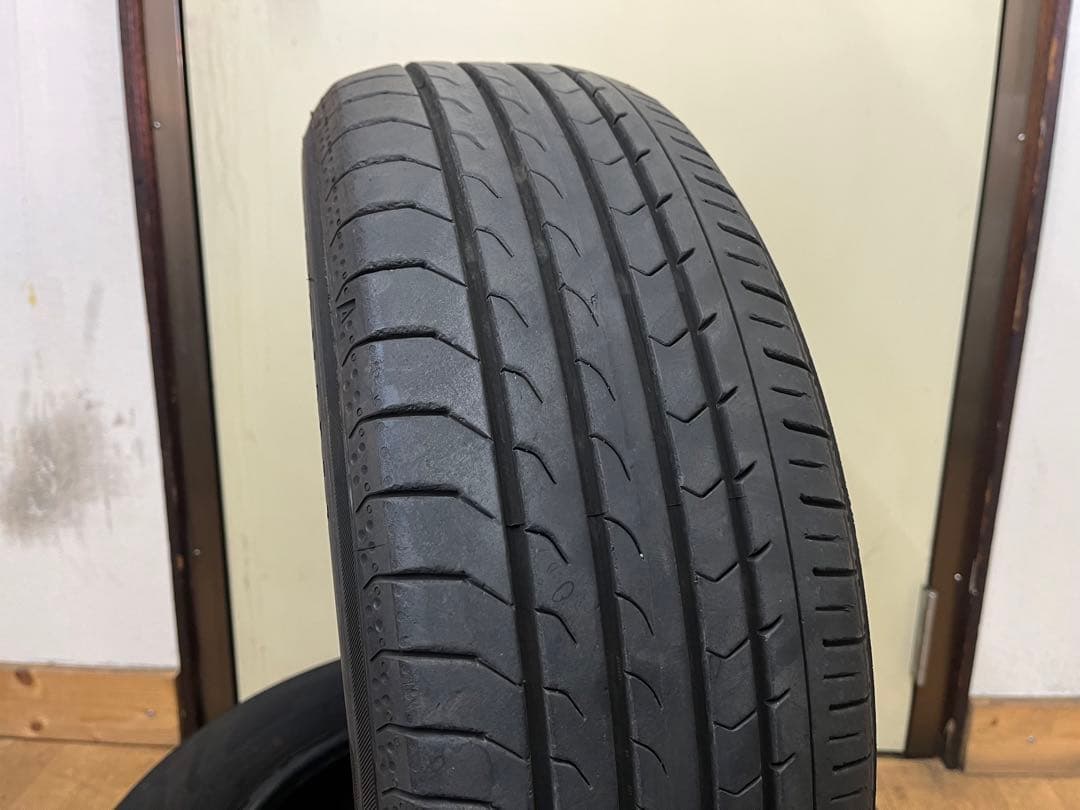 期2024年製 ヨコハマ 中古夏タイヤ 185/60R15 4本セット アクア等