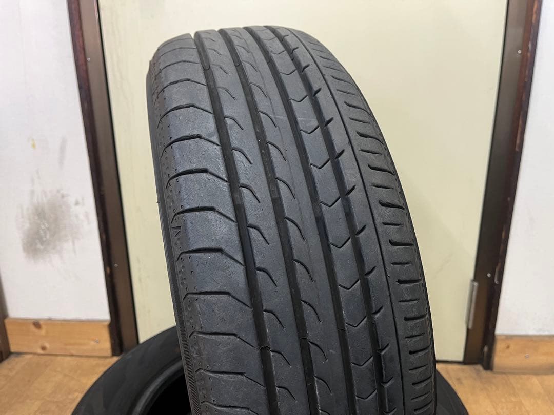 期2024年製 ヨコハマ 中古夏タイヤ 185/60R15 4本セット アクア等