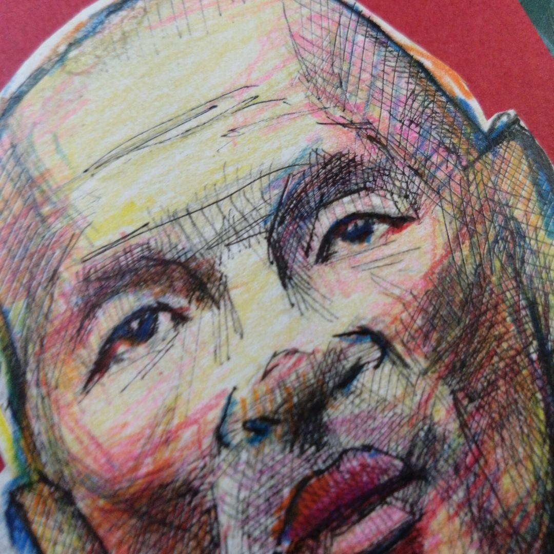 【ザビちゃん】【原画肉筆】アルピニスト平出和也さん