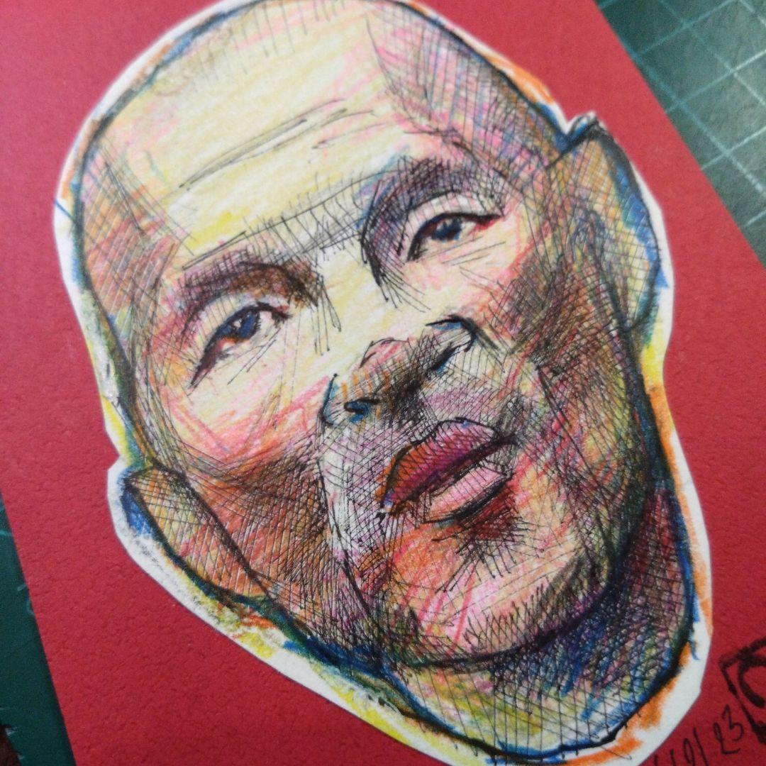 【ザビちゃん】【原画肉筆】アルピニスト平出和也さん