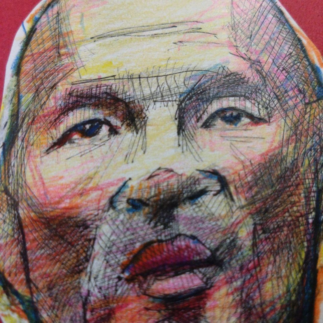 【ザビちゃん】【原画肉筆】アルピニスト平出和也さん