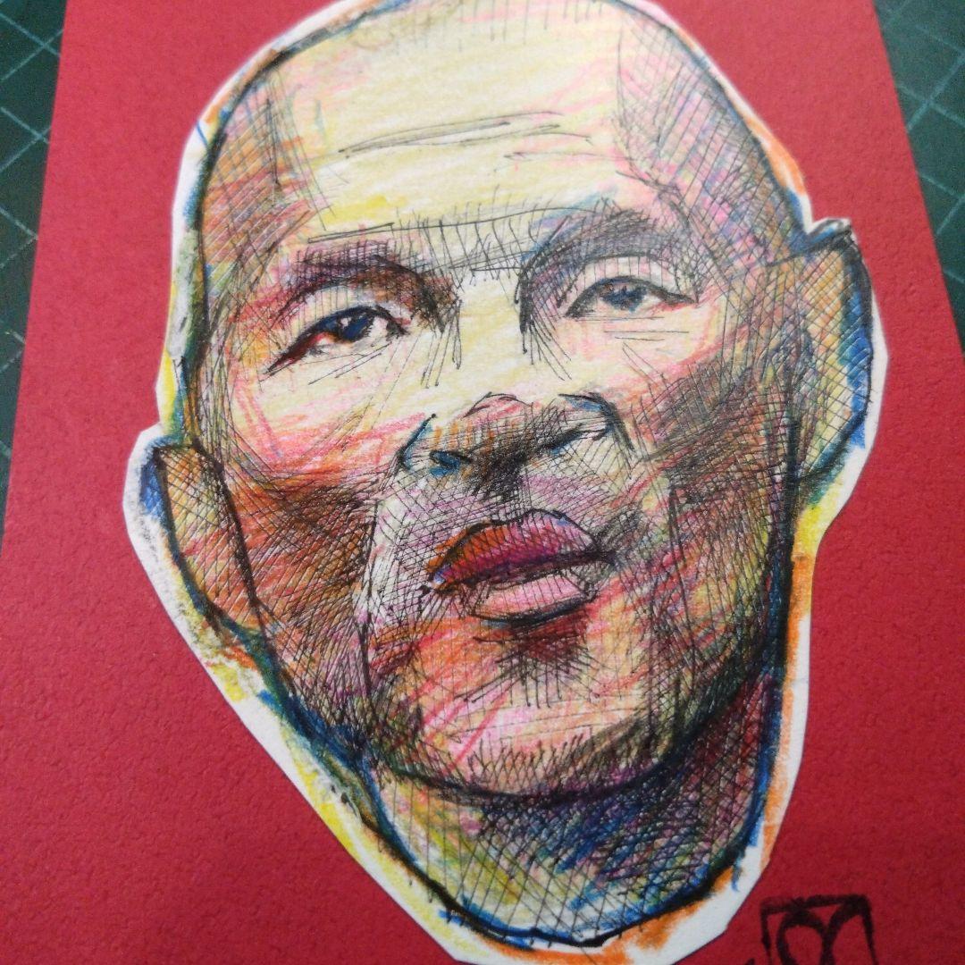 【ザビちゃん】【原画肉筆】アルピニスト平出和也さん