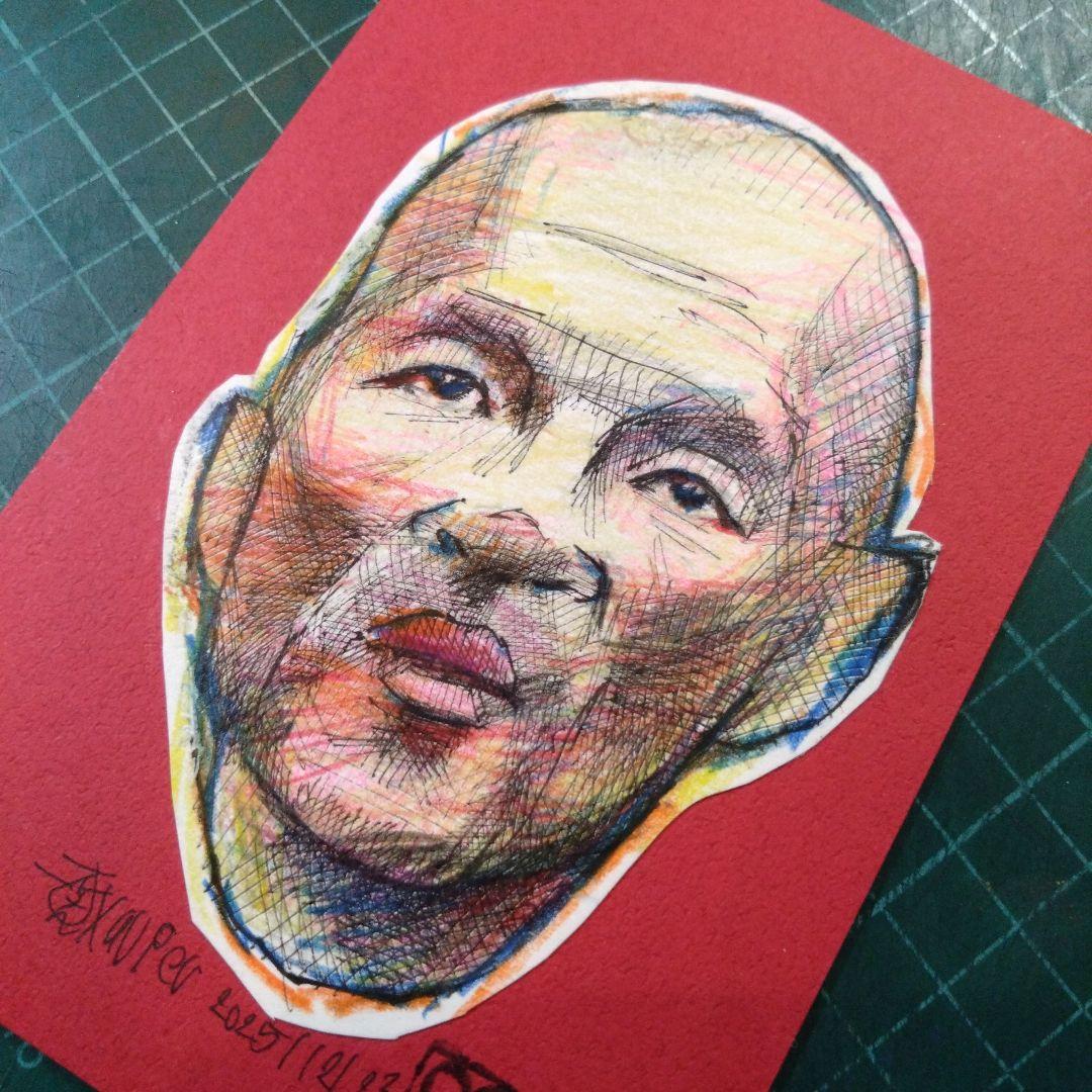 【ザビちゃん】【原画肉筆】アルピニスト平出和也さん