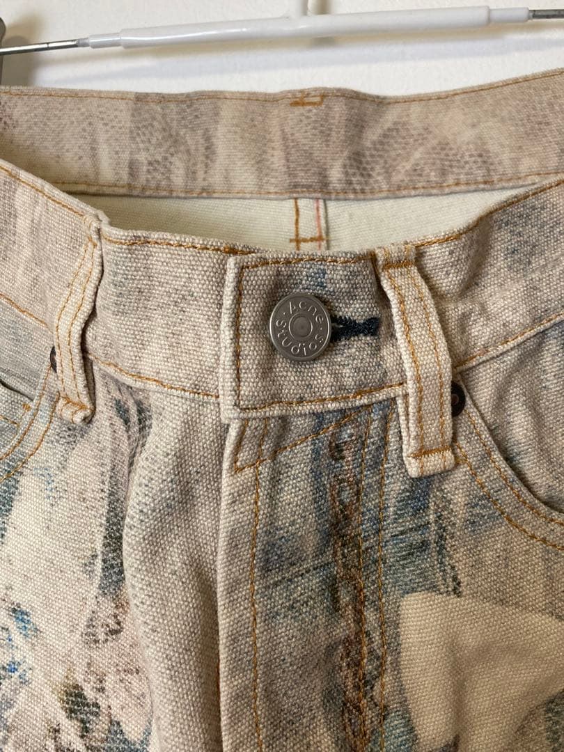 Acne Studios ビーズ＆レース装飾パンツ XSサイズ