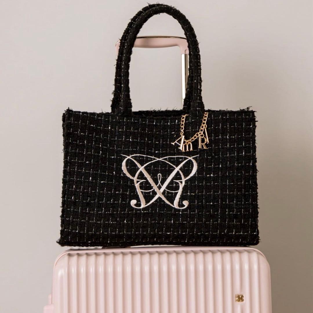 Aimerianejoieチャーム付きキャリーオントート 推し活トート