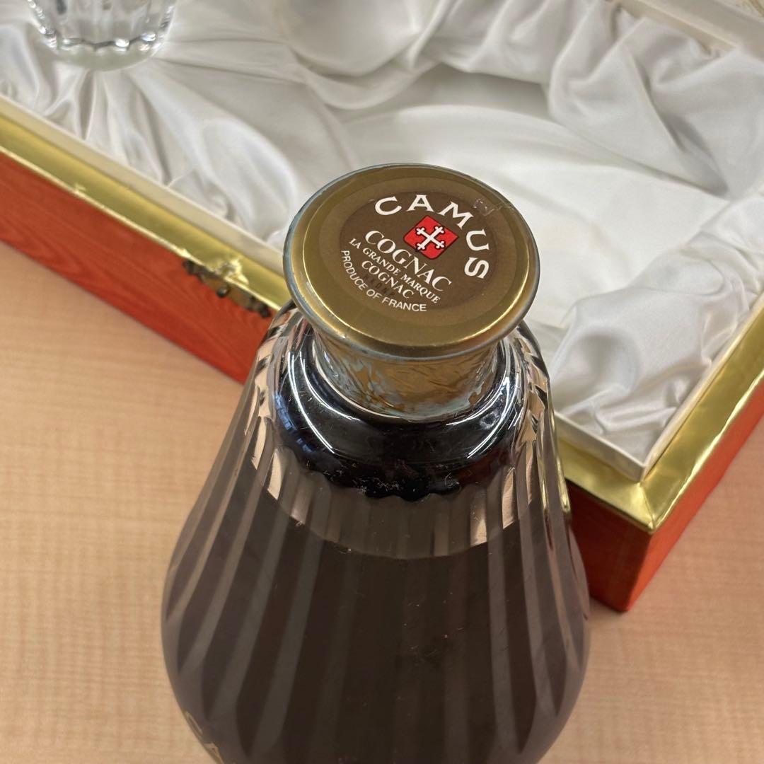 【美品】　CAMUS バカラ　クリスタルボトル　カミュ　カミュー　1863