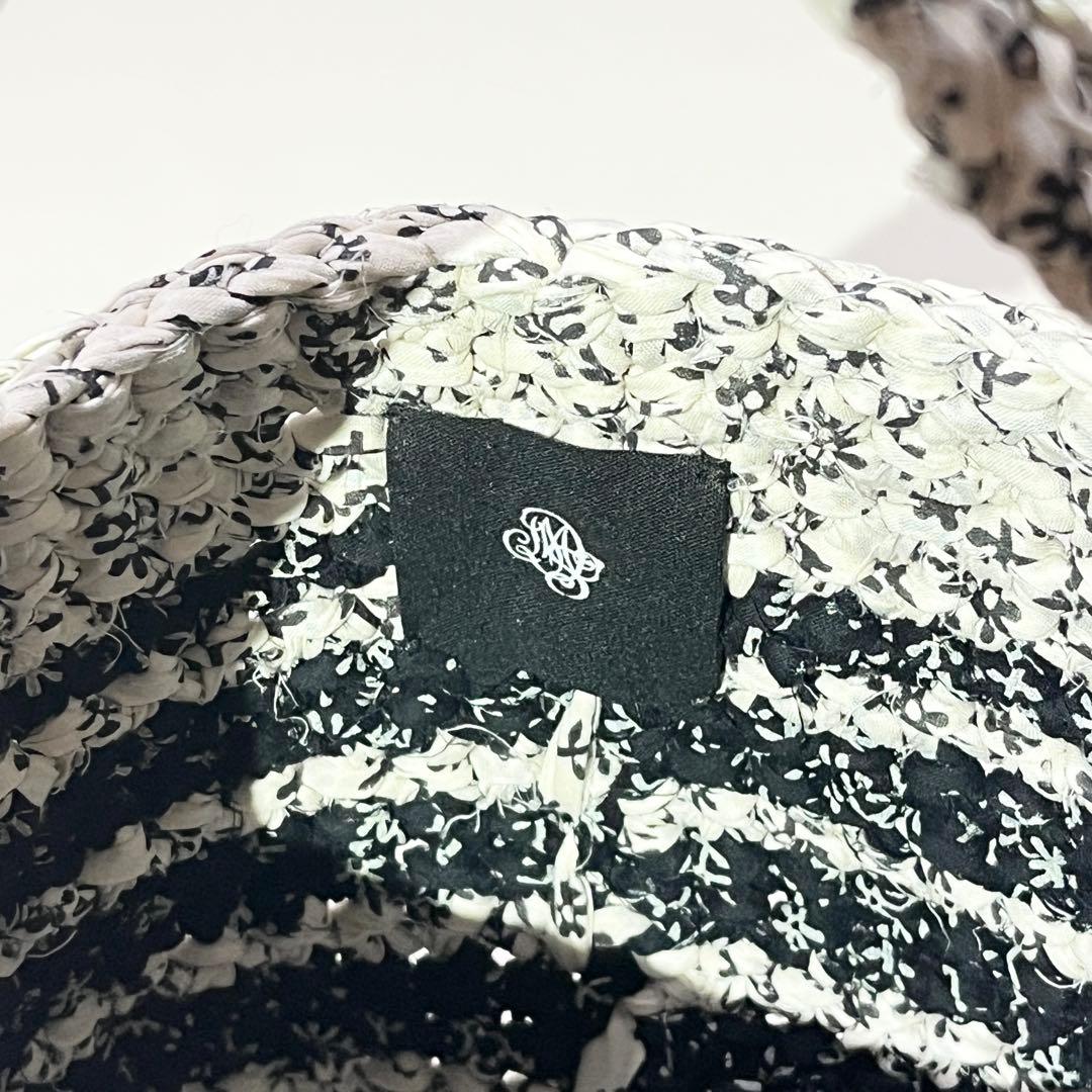 B34　maison de soil　編み込みハンドバッグ　メゾンドソイル