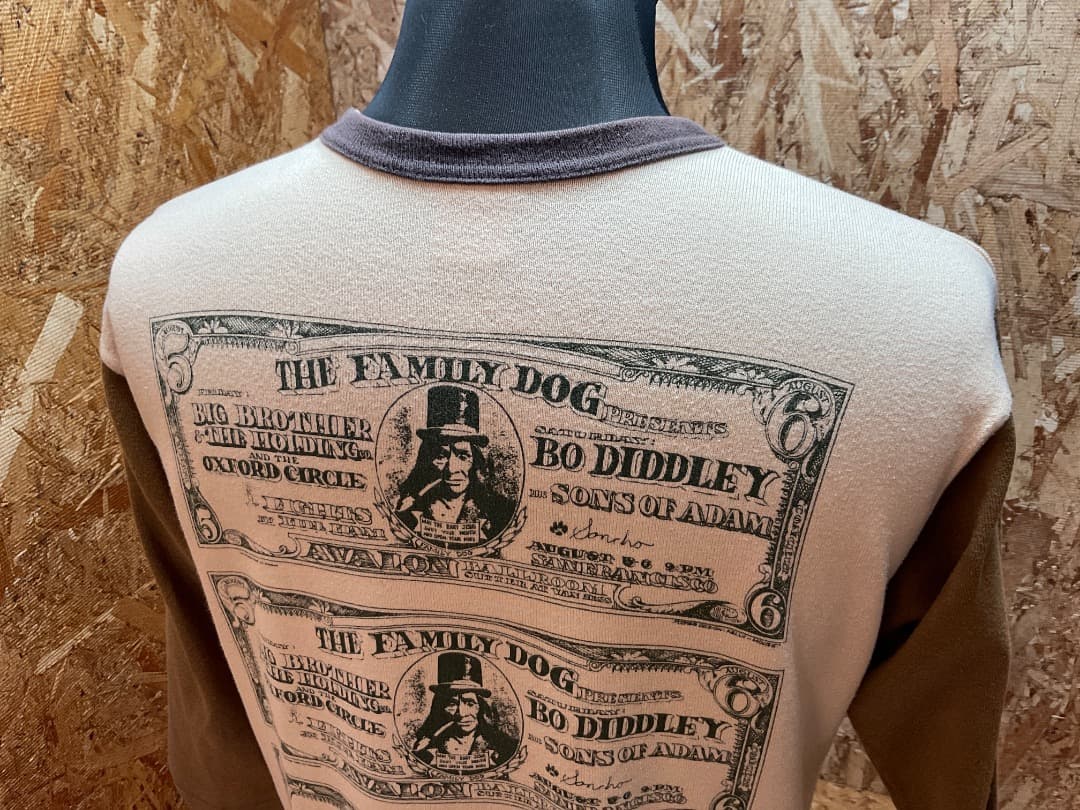 ブートレガーズ JEFFERSON AIRPLANE 7分袖 Rock Tee