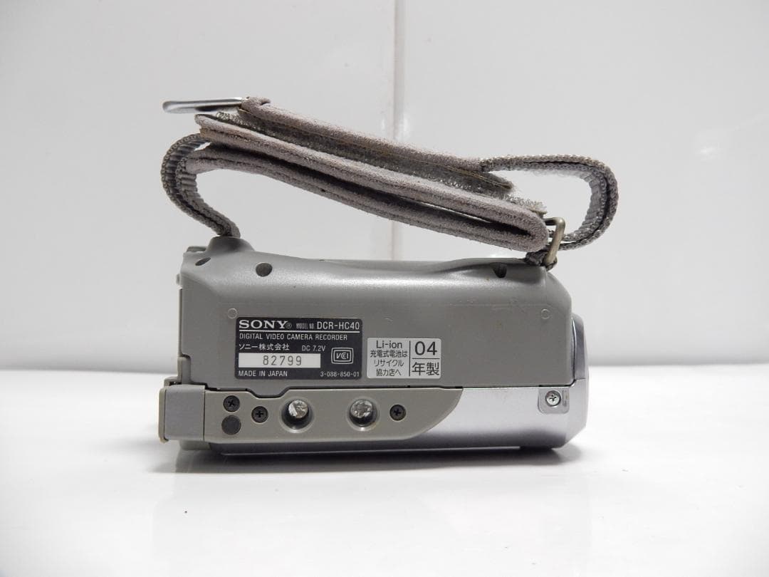 動作品 Sony DCR-HC40 miniDV ビデオカメラ ダビングなどに