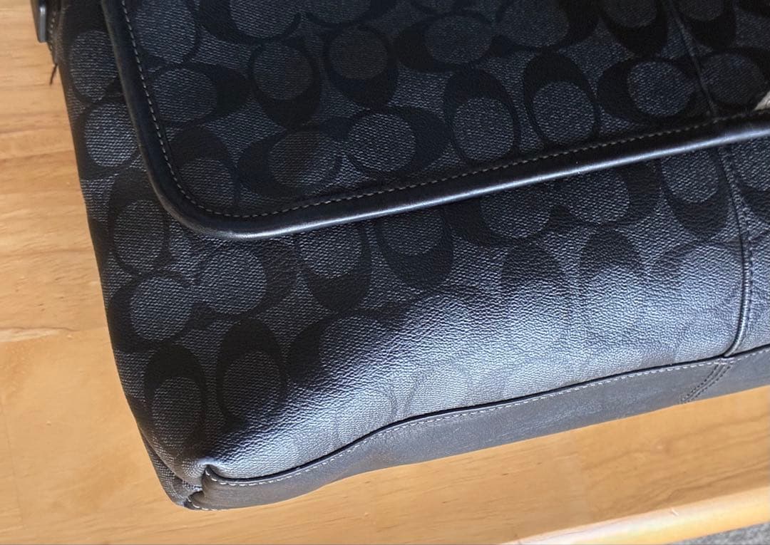 COACH メッセンジャーバッグ グレー