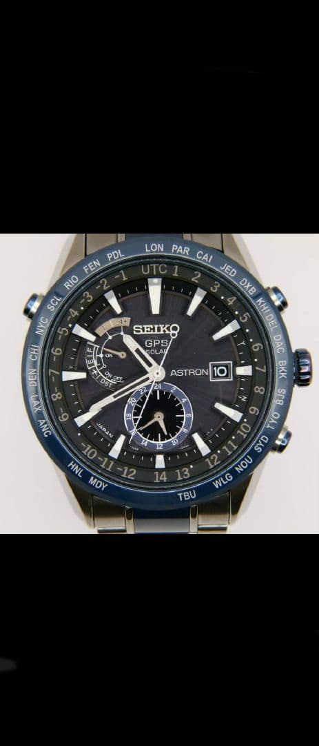 SEIKO ASTRON GPS ソーラー SBXA1019/7X52-0AFO