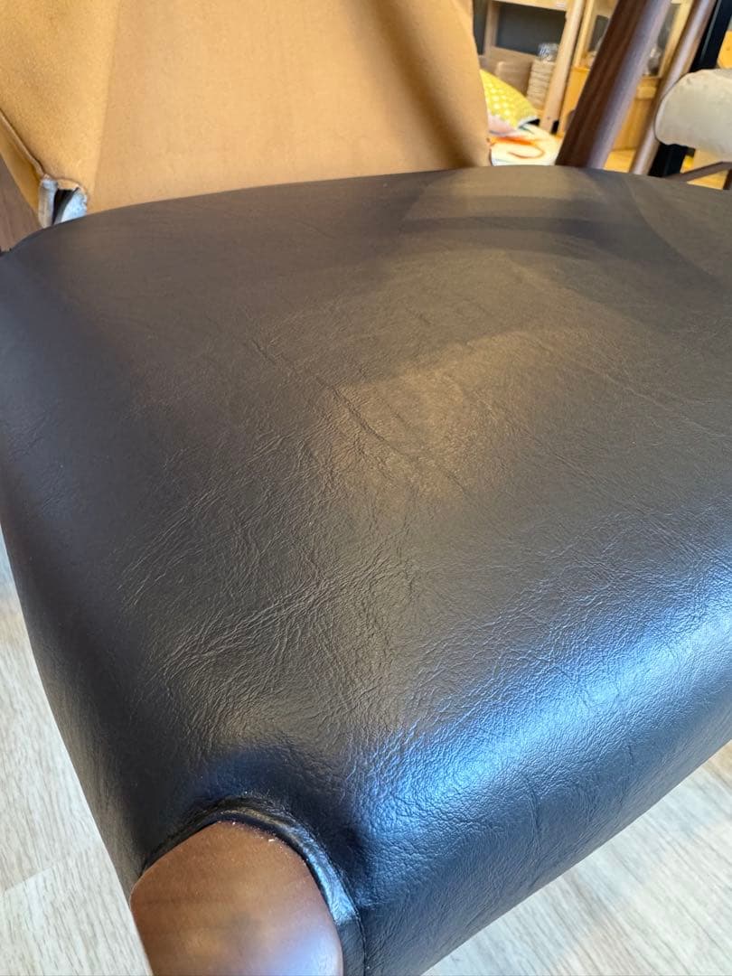 【フル】ダイニングチェア② カバー付き、ウォールナット