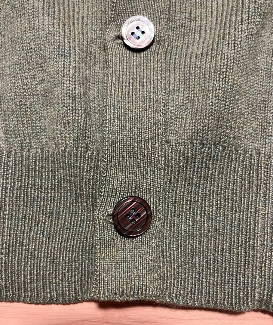 Ballantyne バランタイン カシミア カーディガン 古着 44