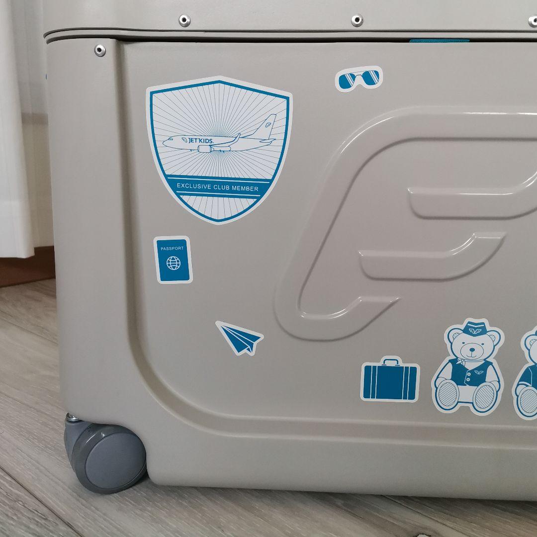 美品!JETKIDS BEDBOX 子供用キャリーケース　乗れる、座れる。