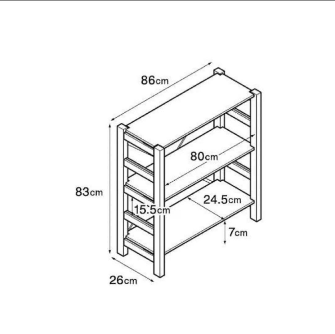 無印良品 パイン材 ユニットシェルフ 飾り棚 キャビネット