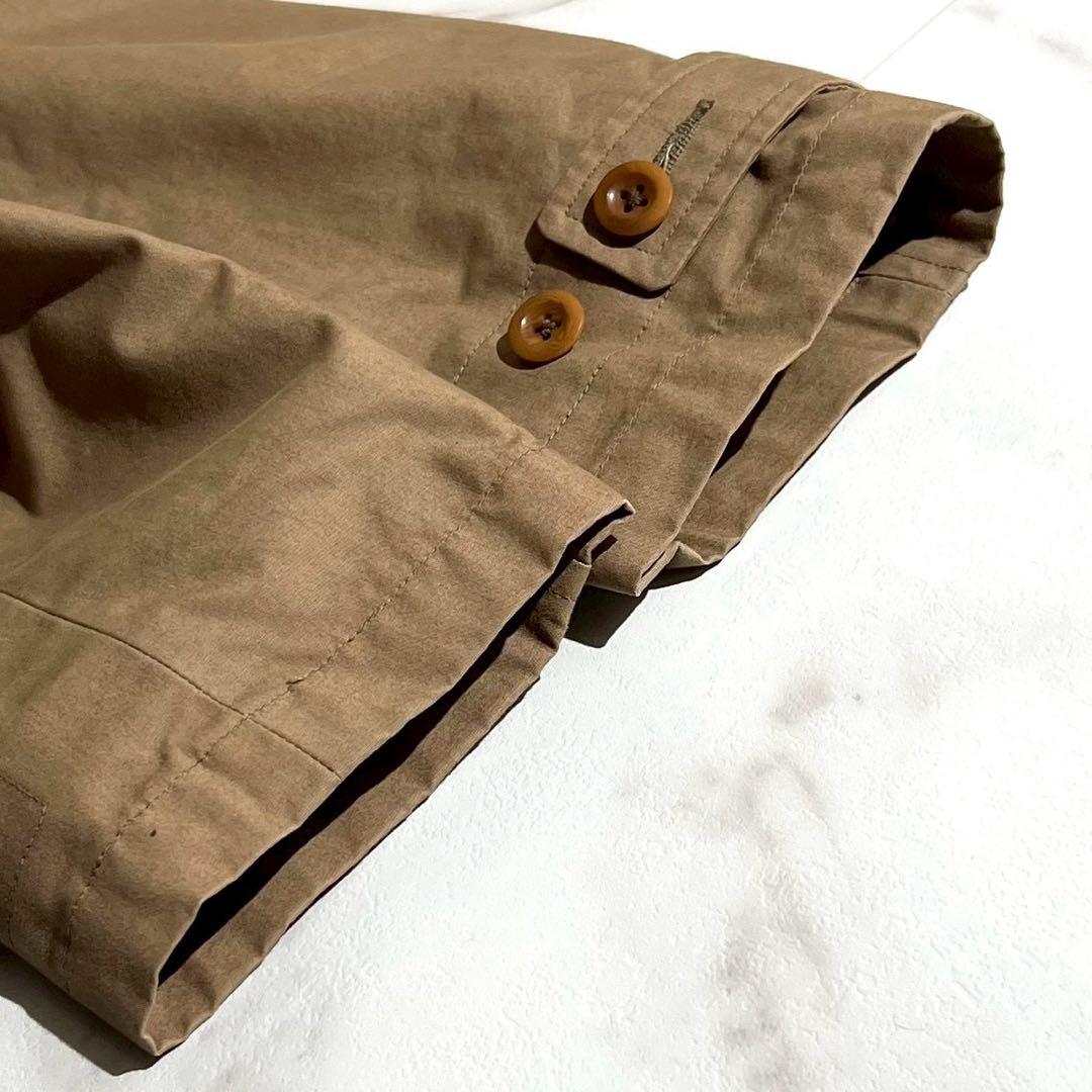 MHL. ダウンライナー付 ステンカラーコート 2way ベージュ コットン