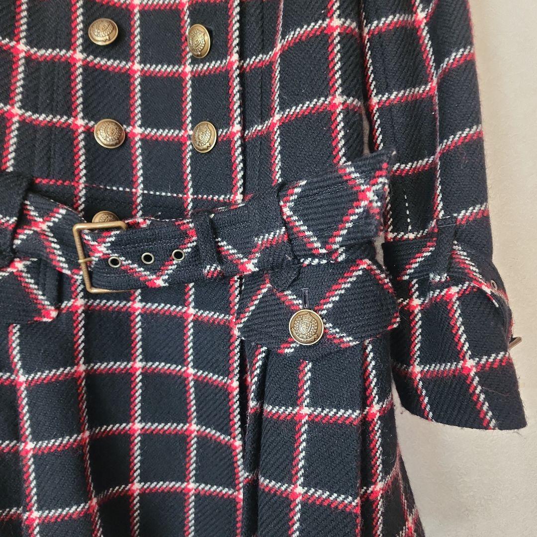 BURBERRY BLUE LABEL チェック柄トレンチコート